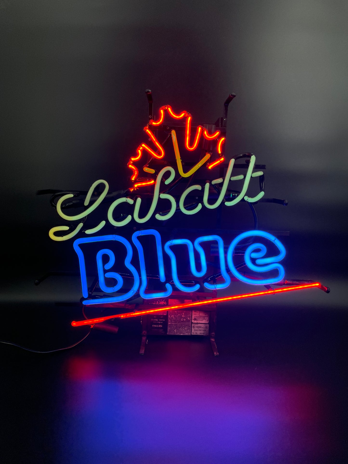 Labatt Blue Neon Sign