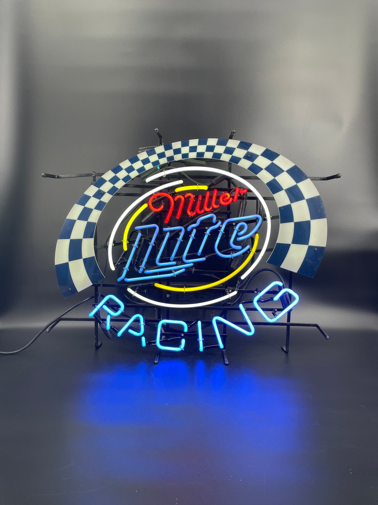 Miller Lite Racing Neon Sign