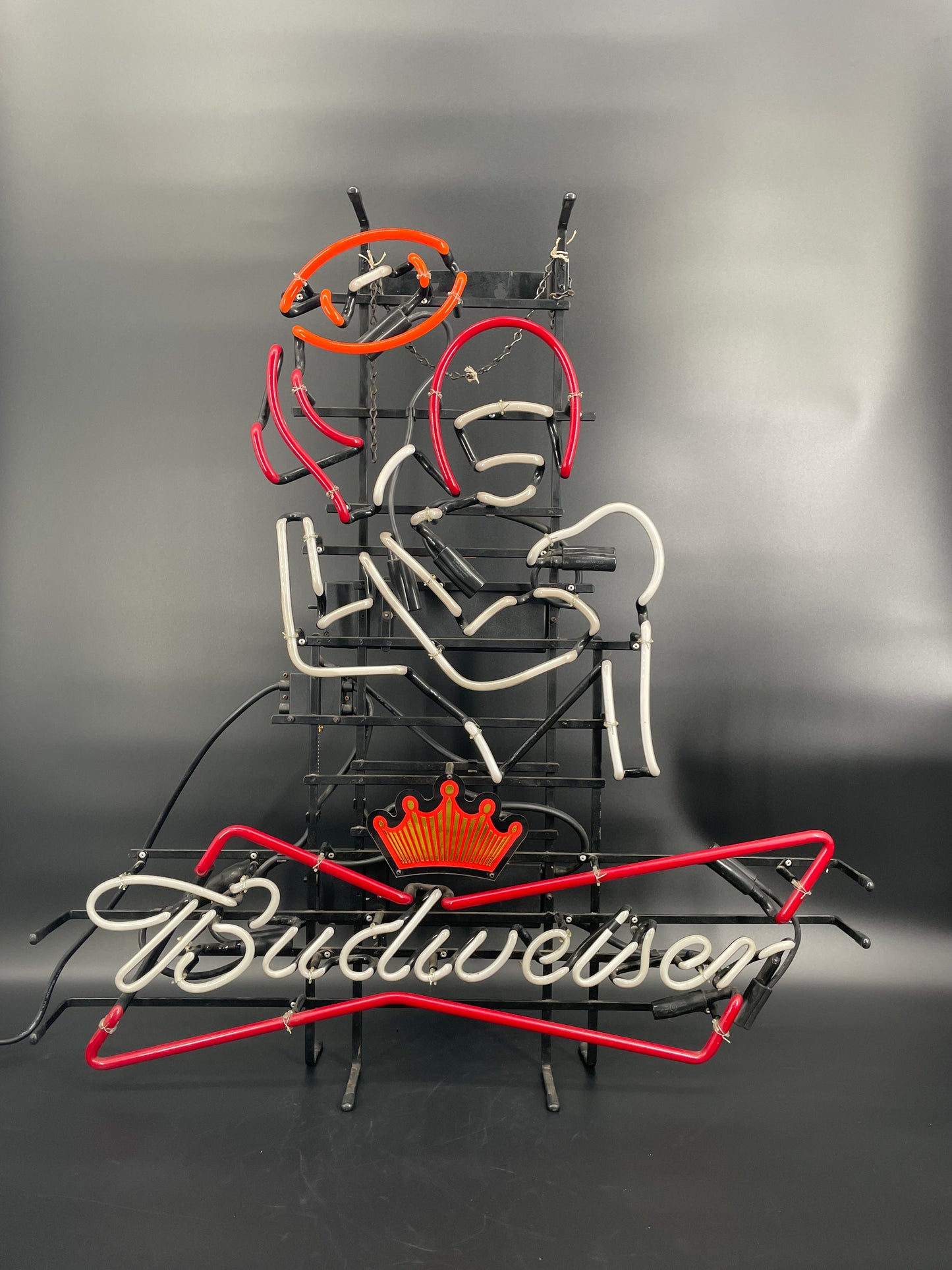 Budweiser Football Neon Sign