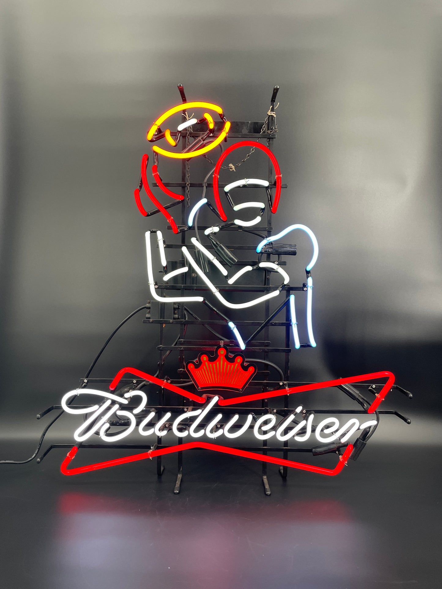 Budweiser Football Neon Sign