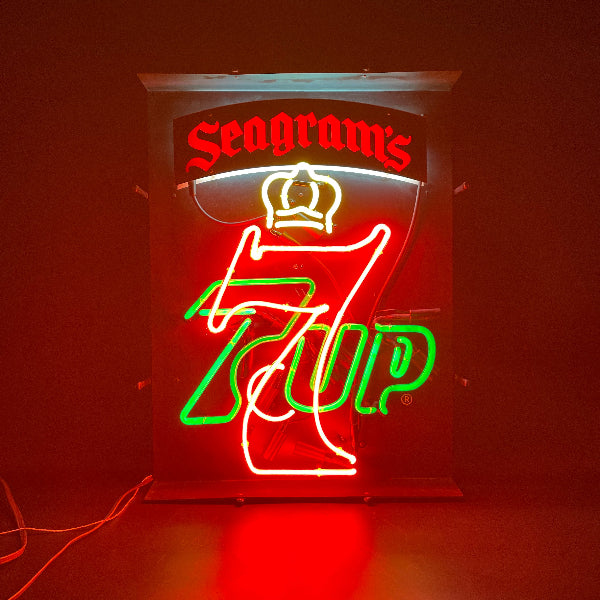 Seagram’s 7 & 7UP Motion Neon Sign