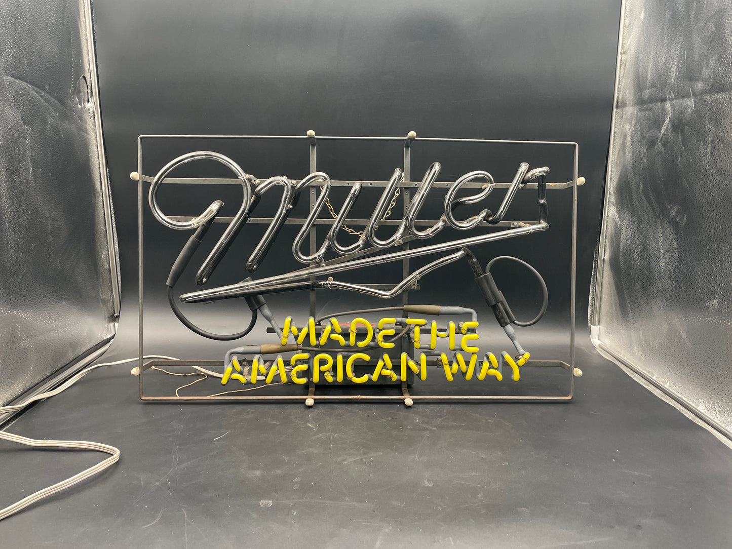 Miller Made the American Way Neon Sign