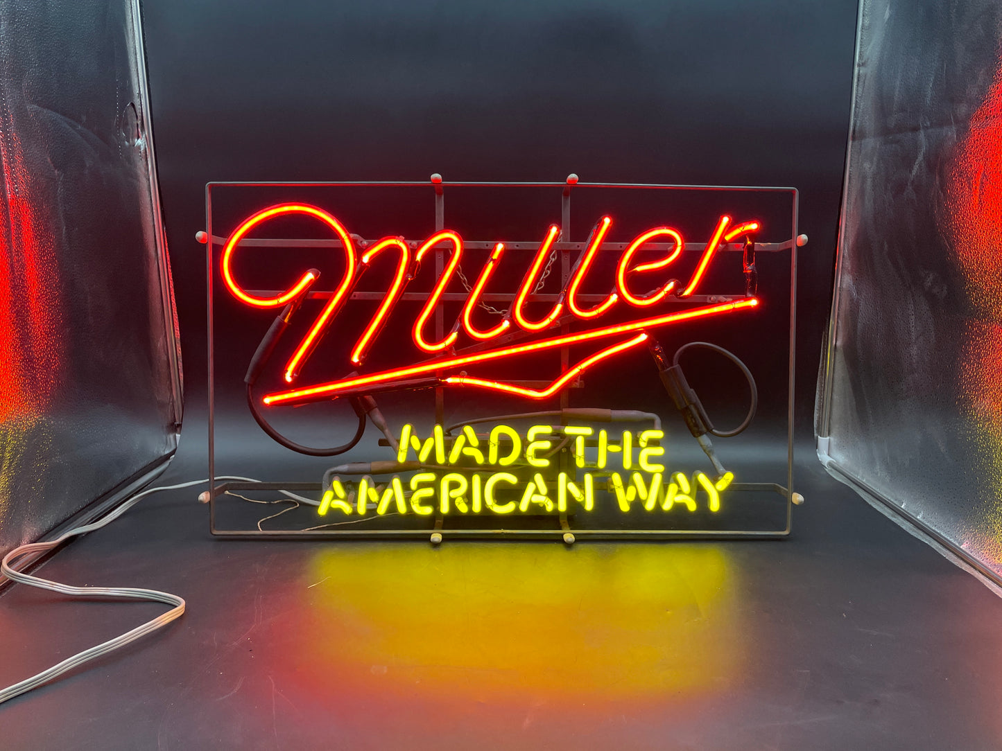 Miller Made the American Way Neon Sign