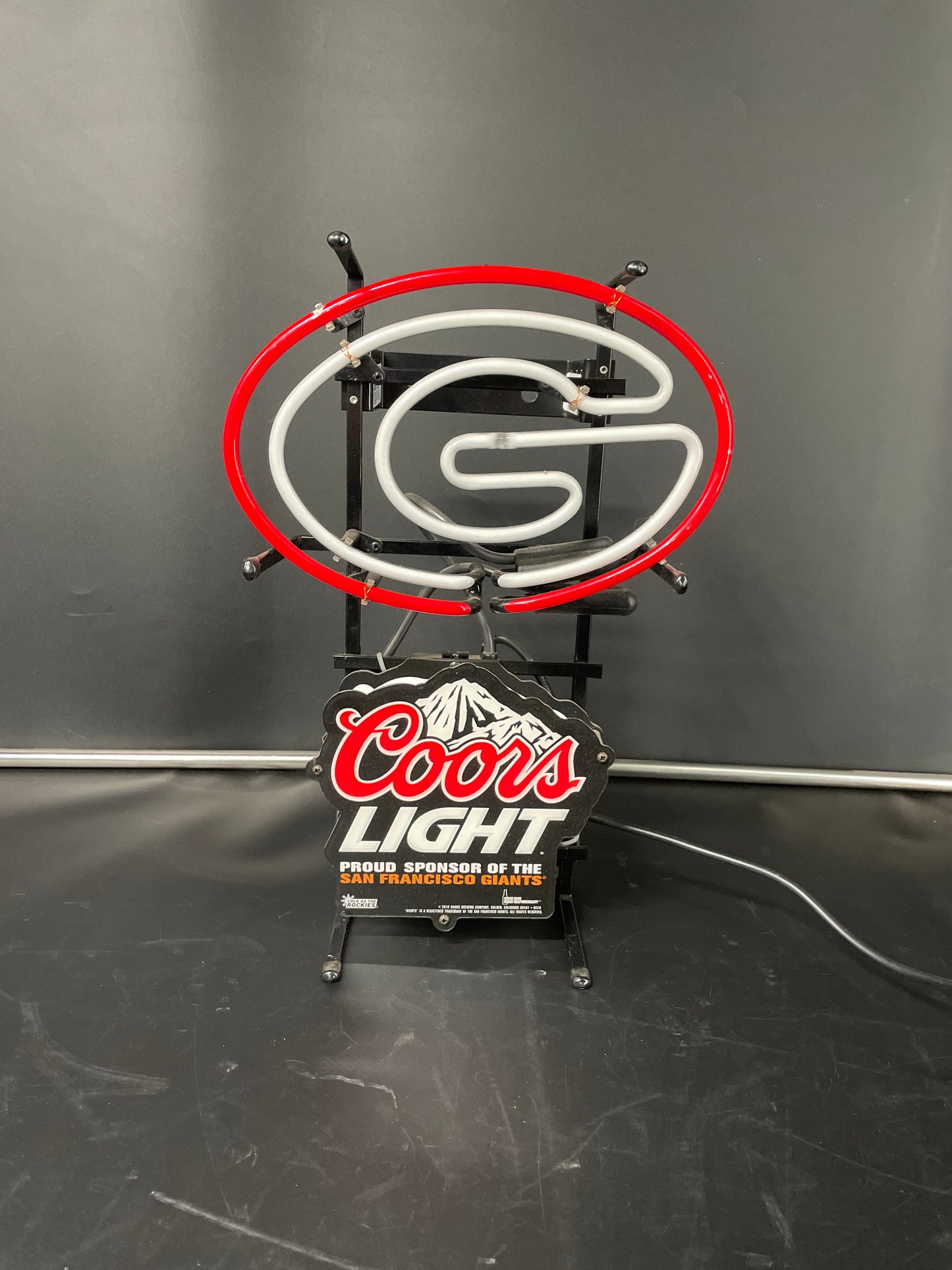 Coors San Francisco Giants Neon Sign
