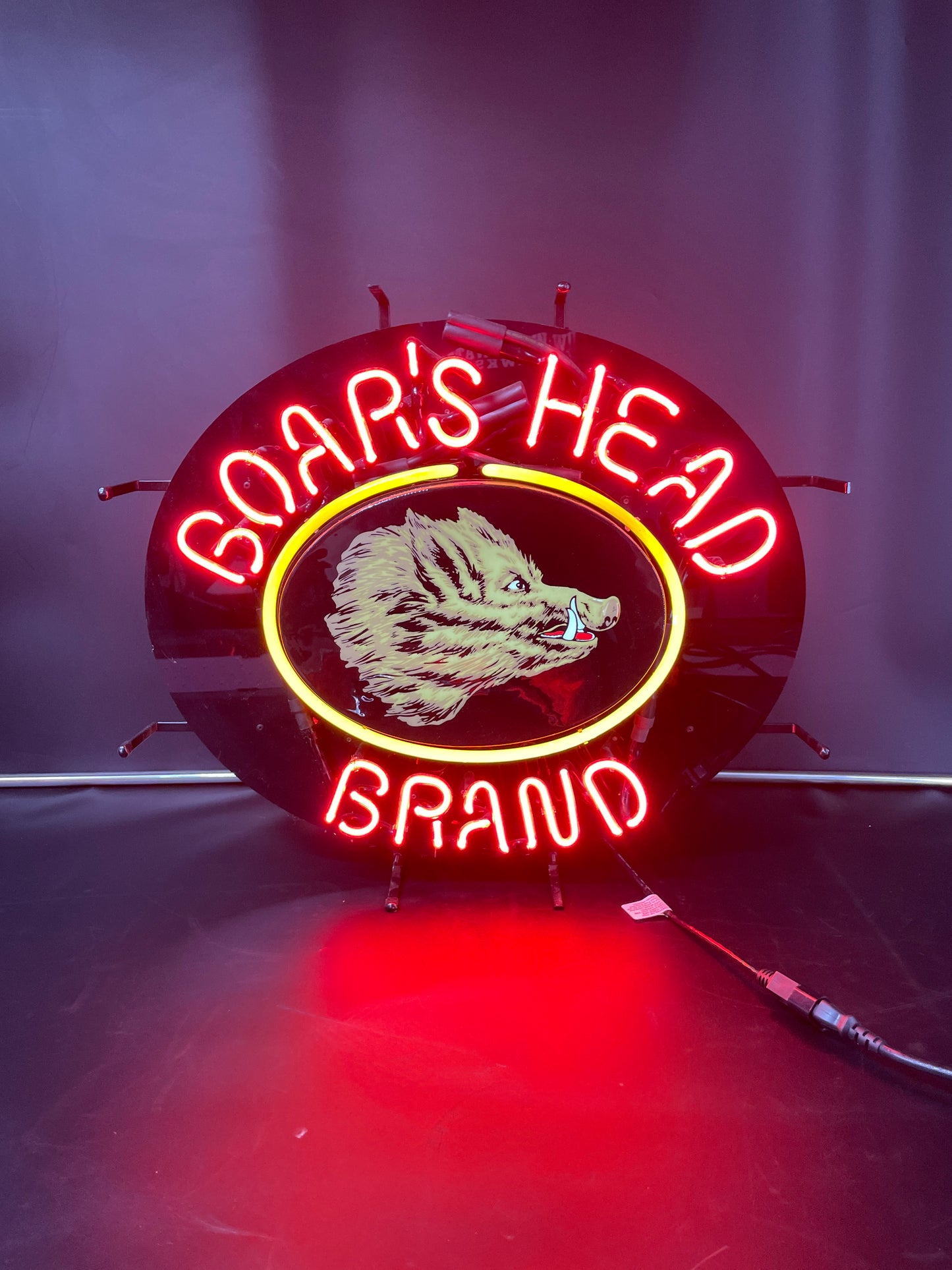 Boar’s Head Neon Sign