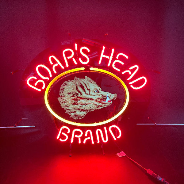 Boar’s Head Neon Sign