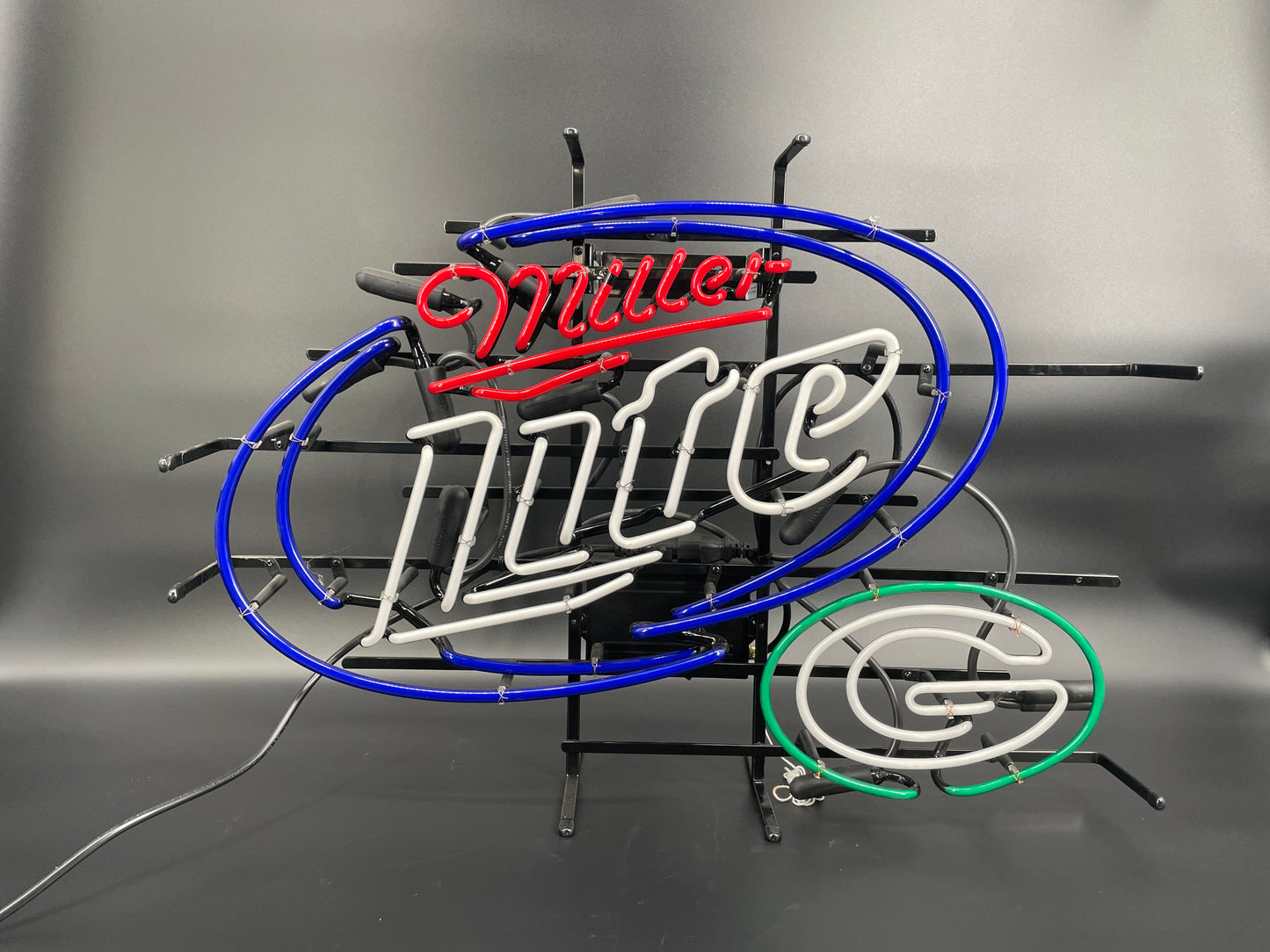 Miller Green Bay Packers Neon Sign