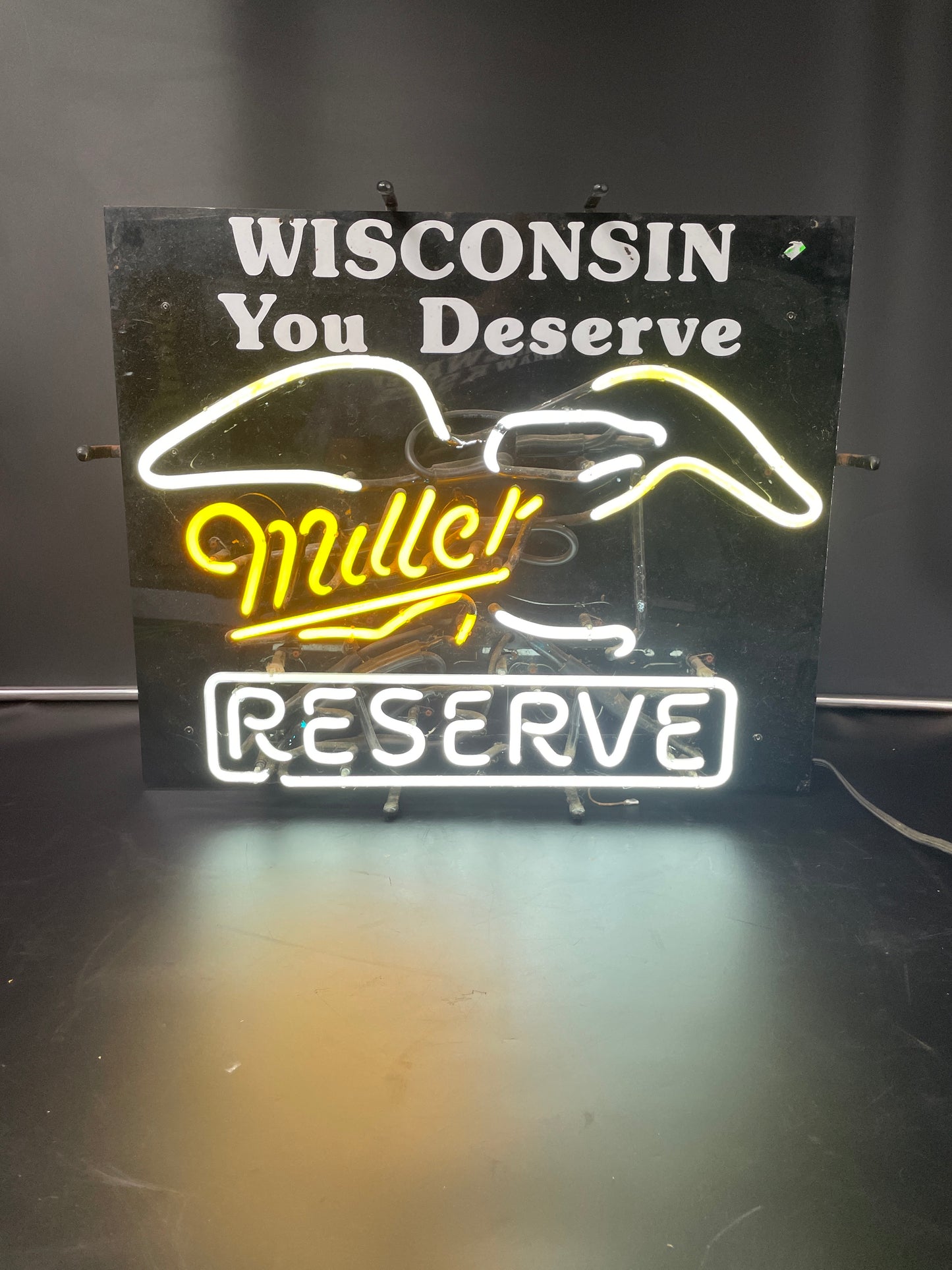 Miller Eagle Neon Sign
