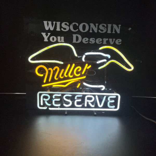 Miller Eagle Neon Sign