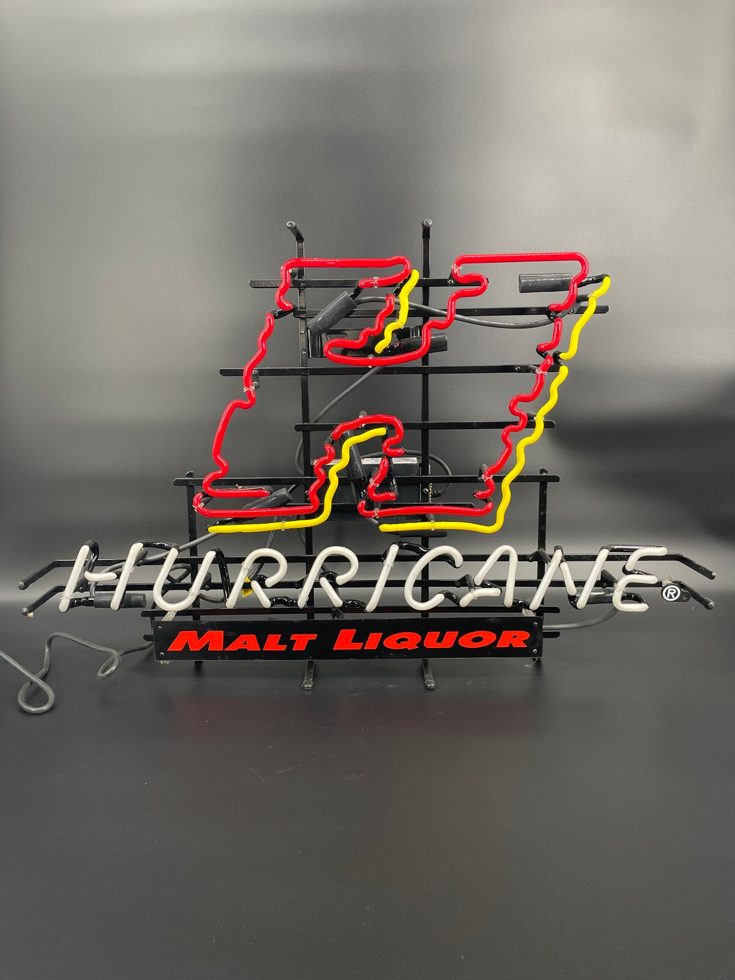 Hurricane Neon Sign