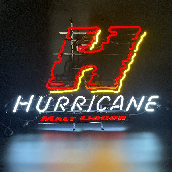Hurricane Neon Sign