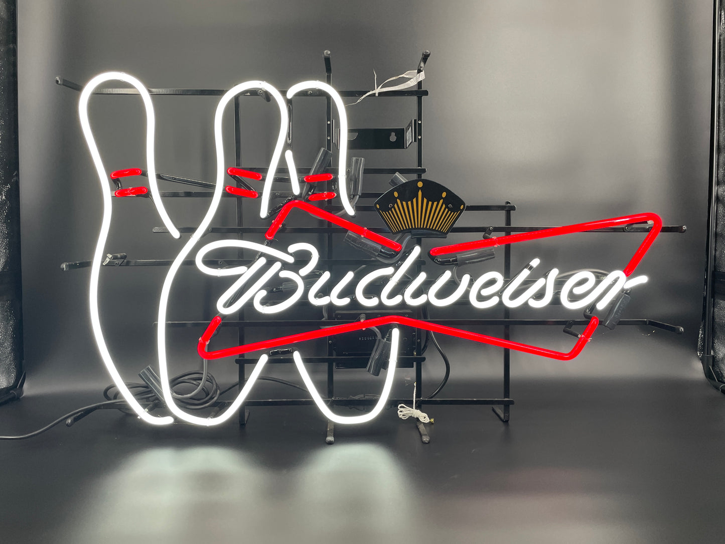 Budweiser Bowling Neon Sign