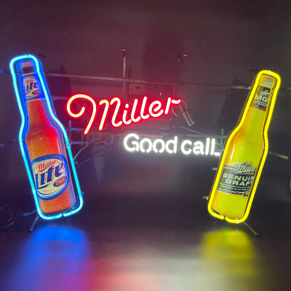 Miller Good Call Neon Sign