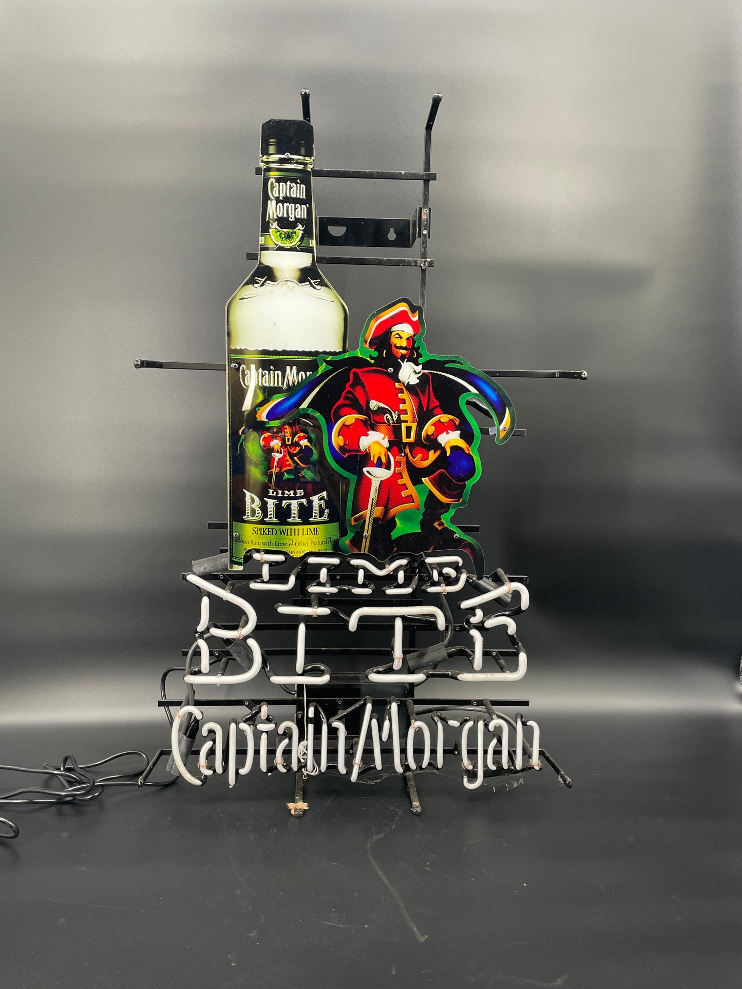 Captain Morgan Lime Neon Sign