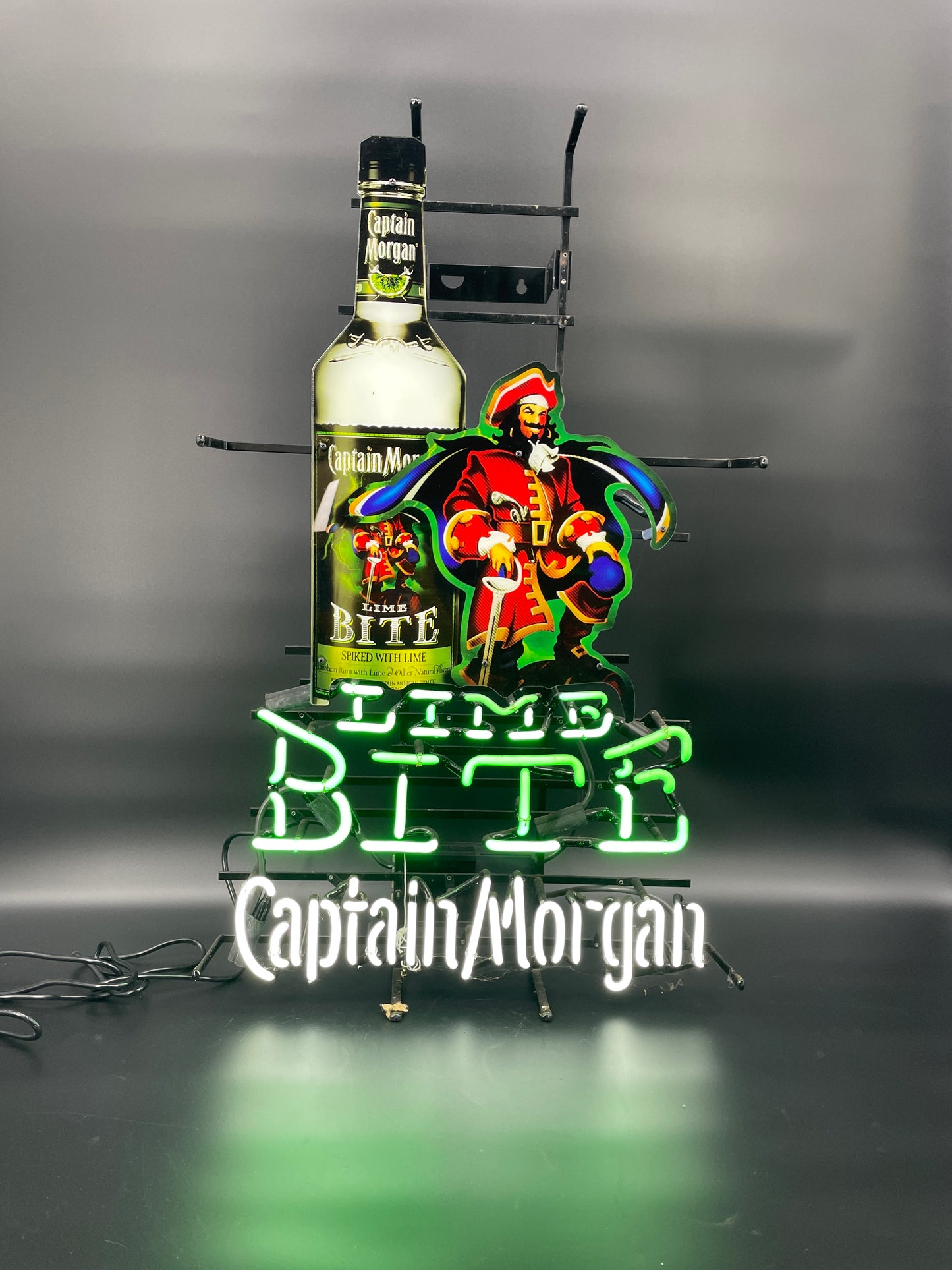 Captain Morgan Lime Neon Sign