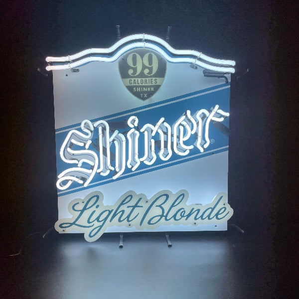 Shiner Light Blonde Neon Sign