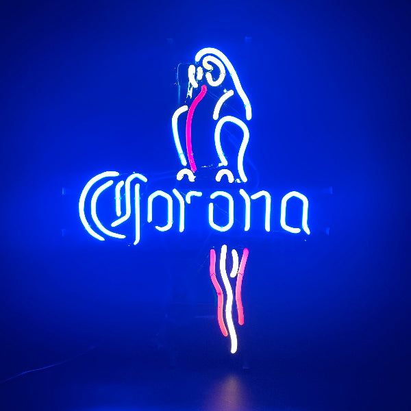 Corona Parrot Neon Sign