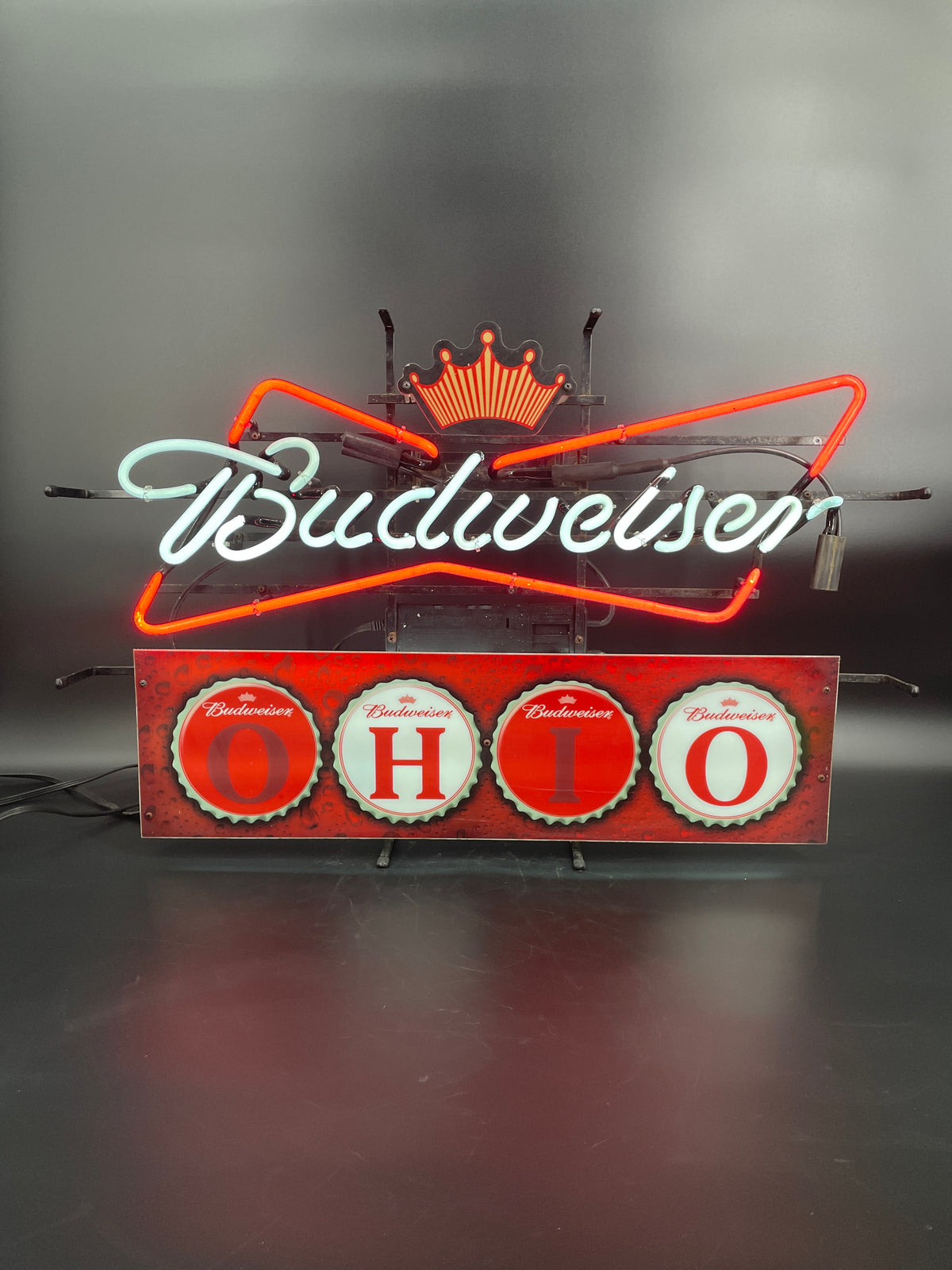 Budweiser Ohio Neon Sign
