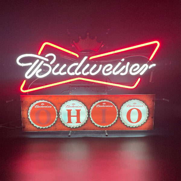 Budweiser Ohio Neon Sign