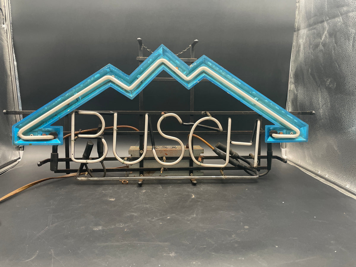 Busch Mountains Neon Sign