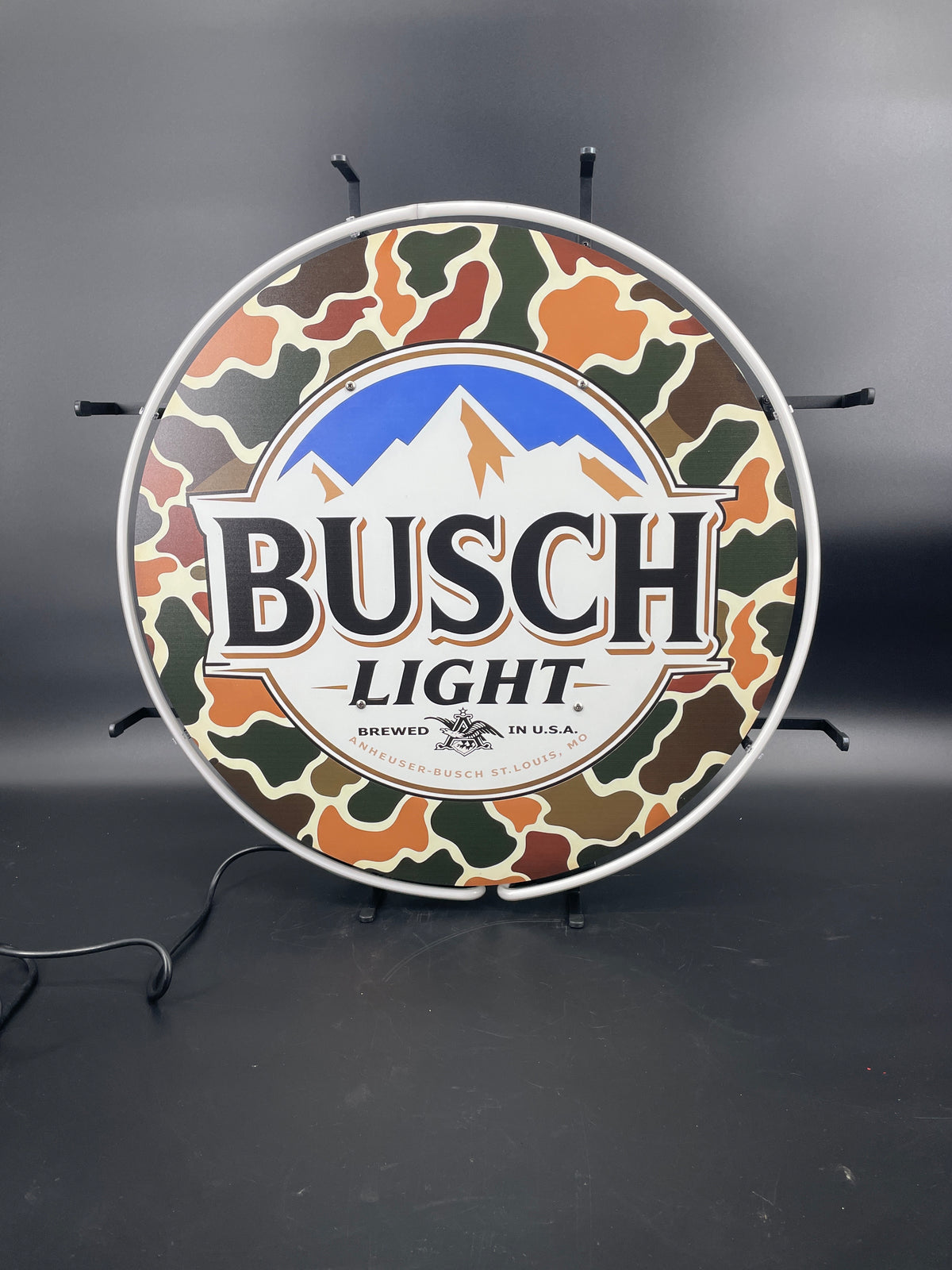 Busch Light Camo Neon Sign
