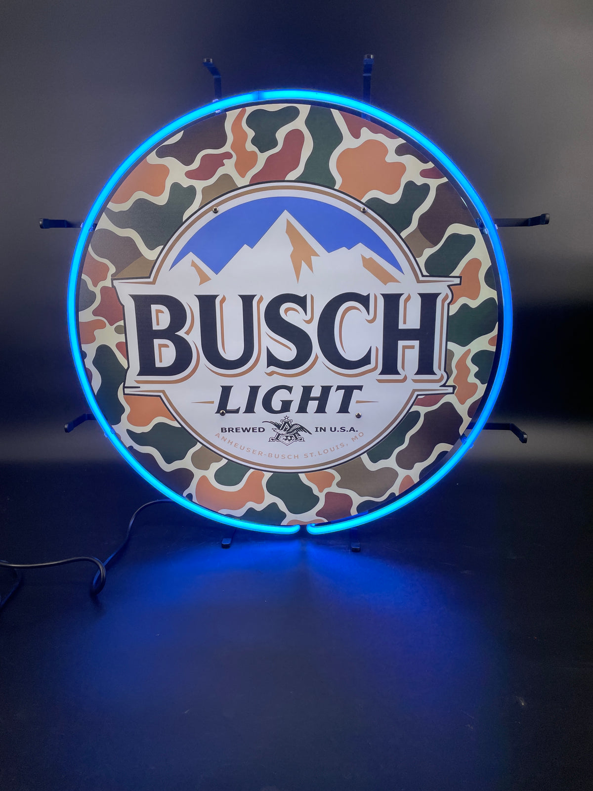 Busch Light Camo Neon Sign