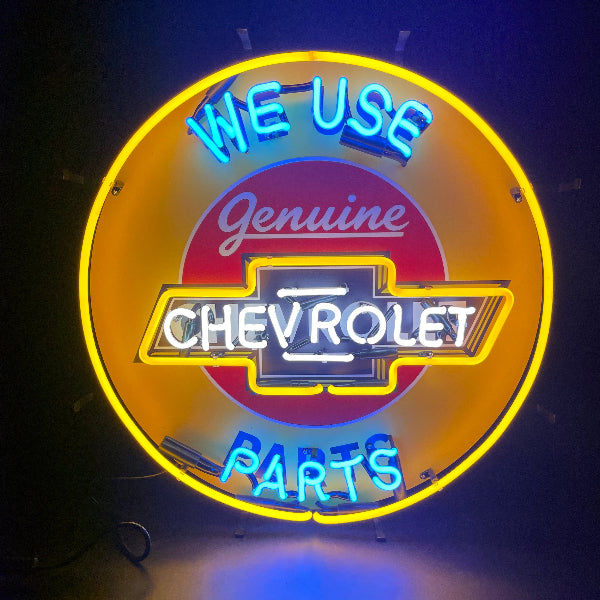 Genuine Chevrolet Parts Neon Sign