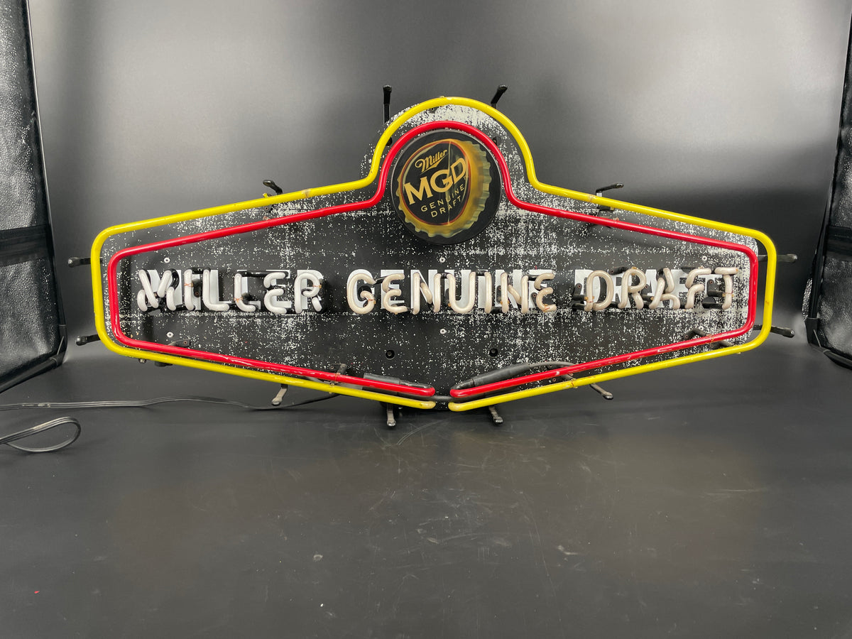 Miller Genuine Draft Neon Sign