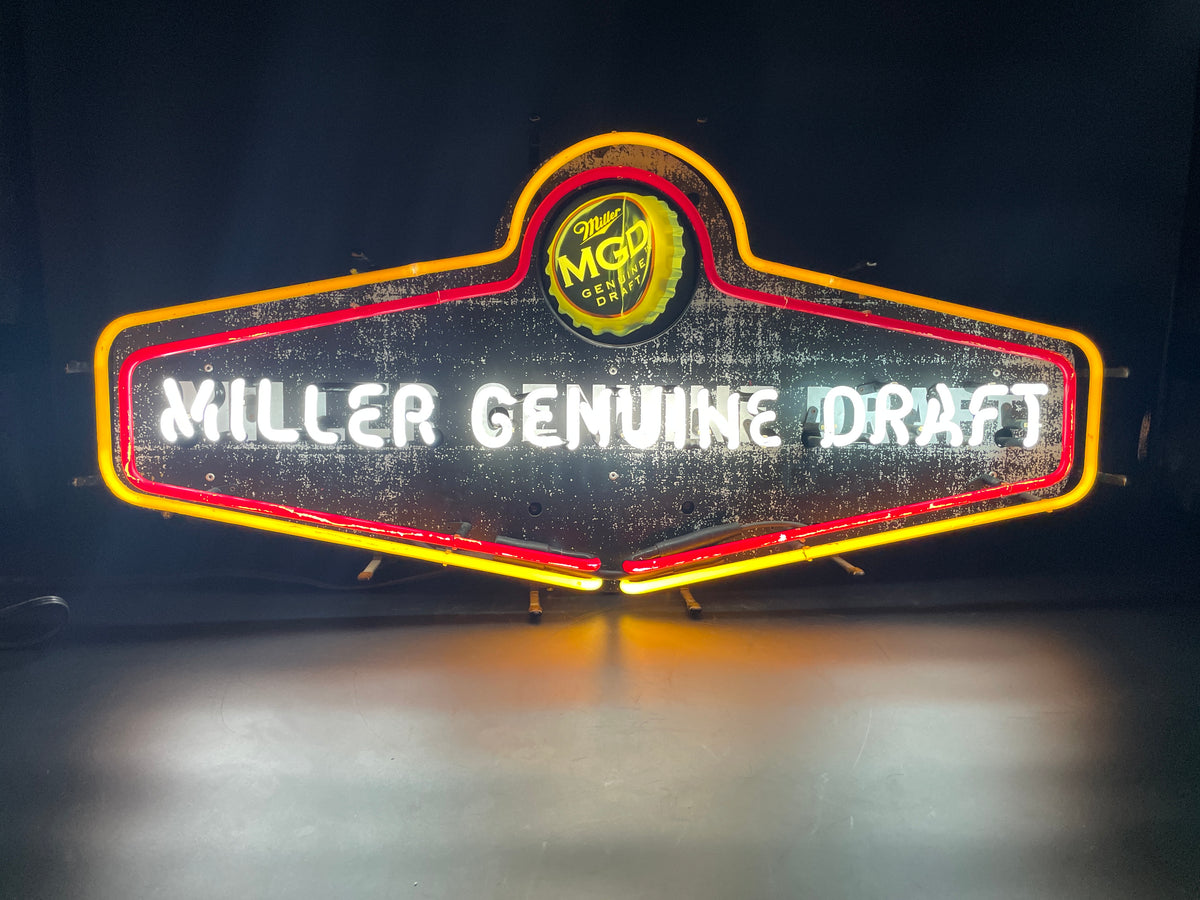 Miller Genuine Draft Neon Sign