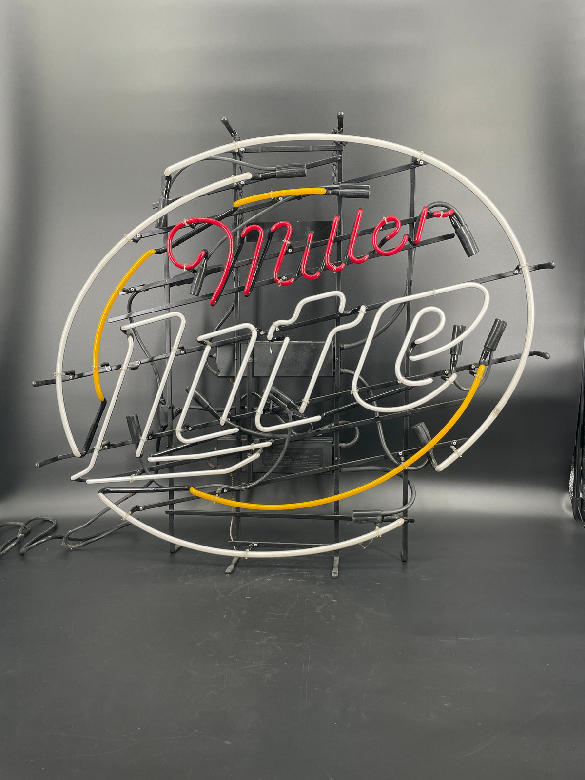 Large Miller Lite Neon Sign