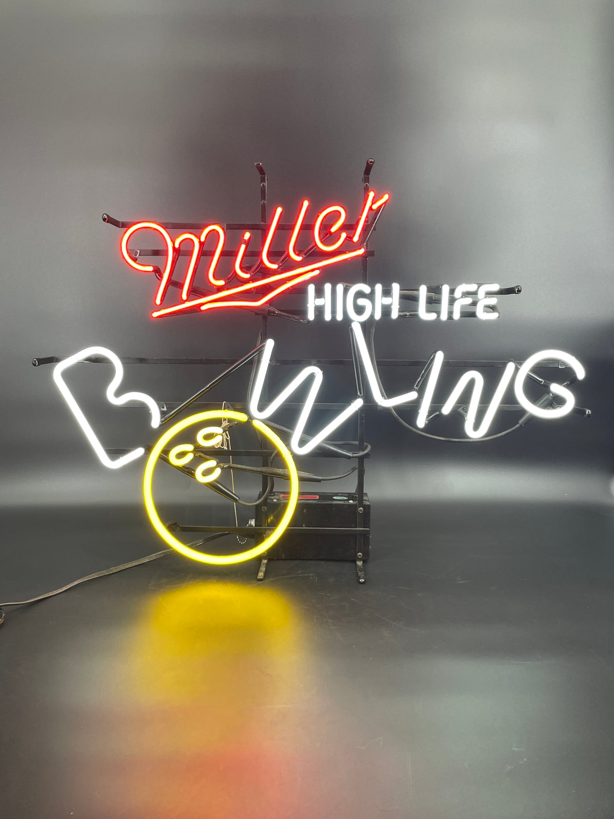 Miller High Life Bowling Neon Sign