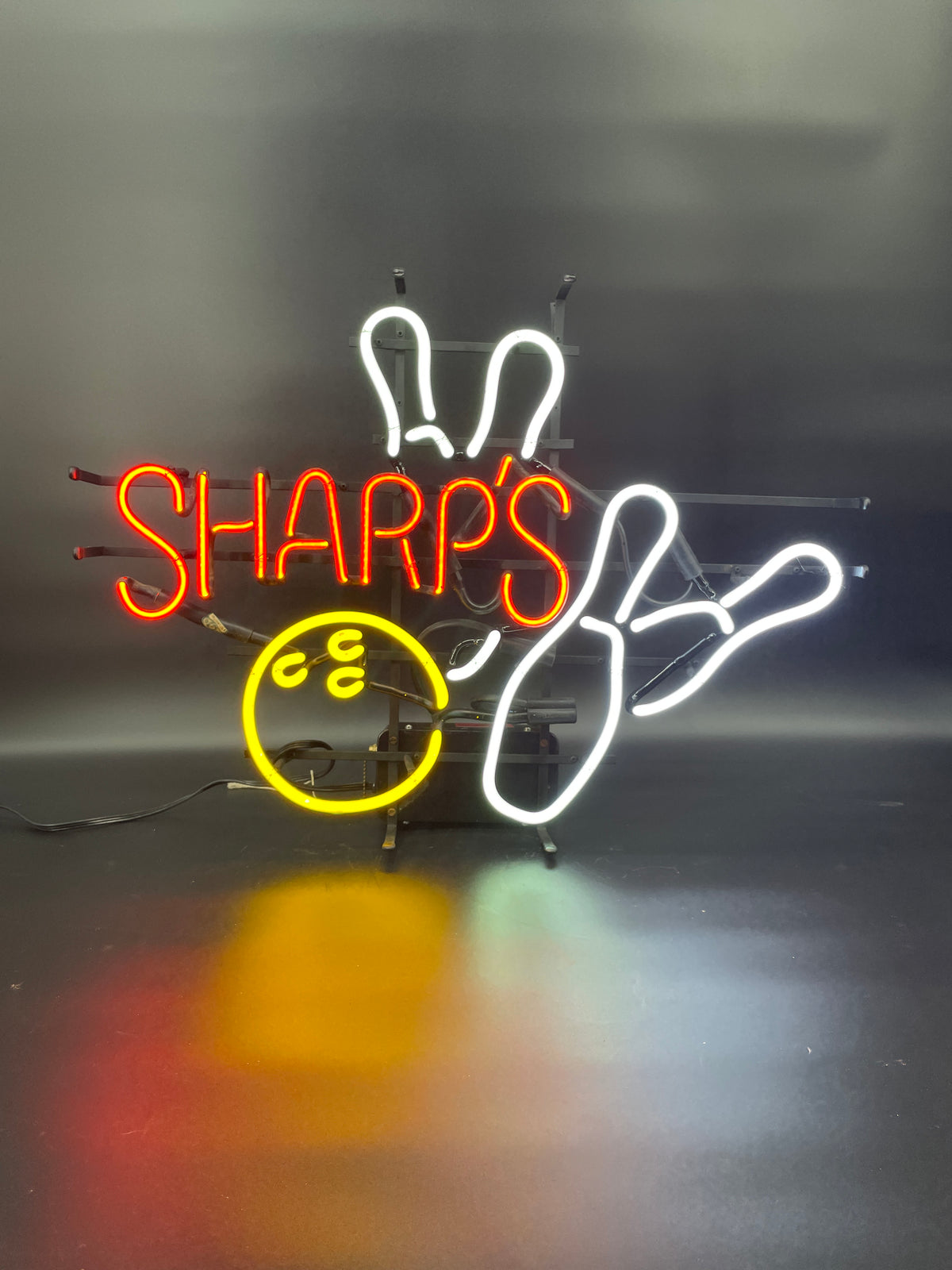 Sharp's Bowling Neon Sign