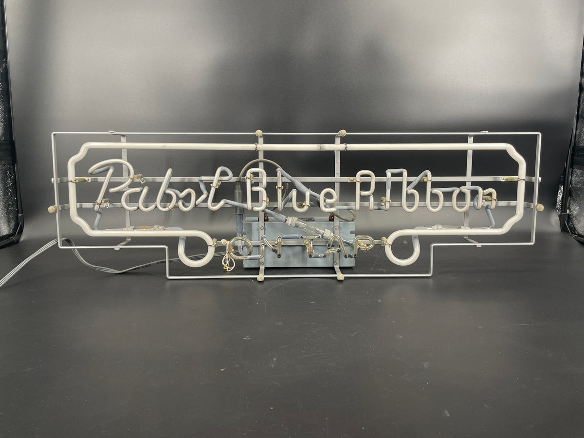 Pabst Blue Ribbon On Tap Neon Sign