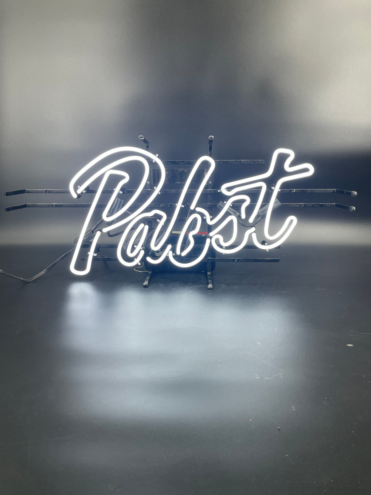 Double Stroke Pabst Neon Sign