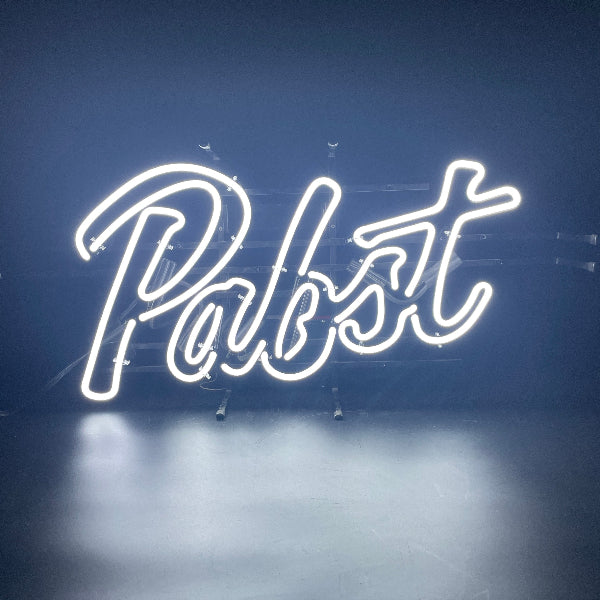 Double Stroke Pabst Neon Sign
