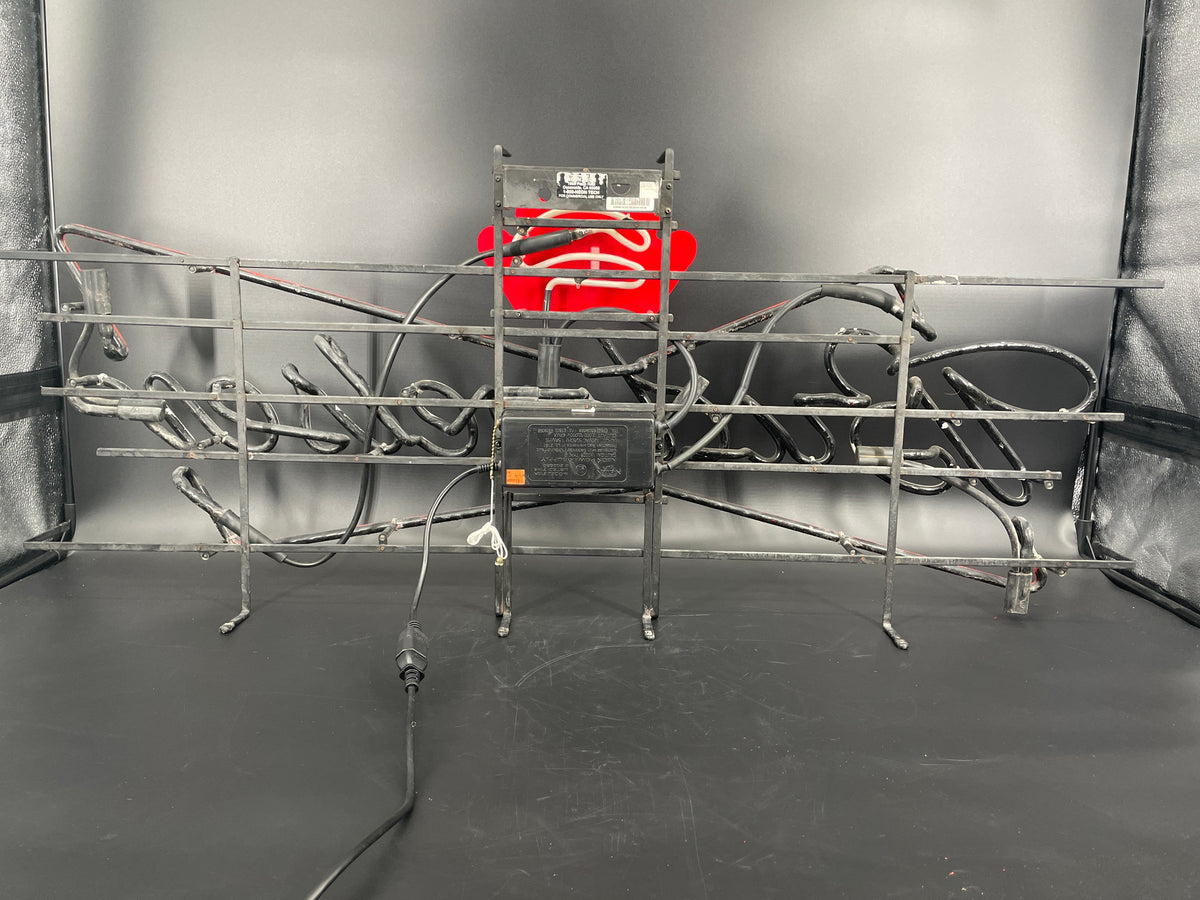 Large Budweiser Neon Sign