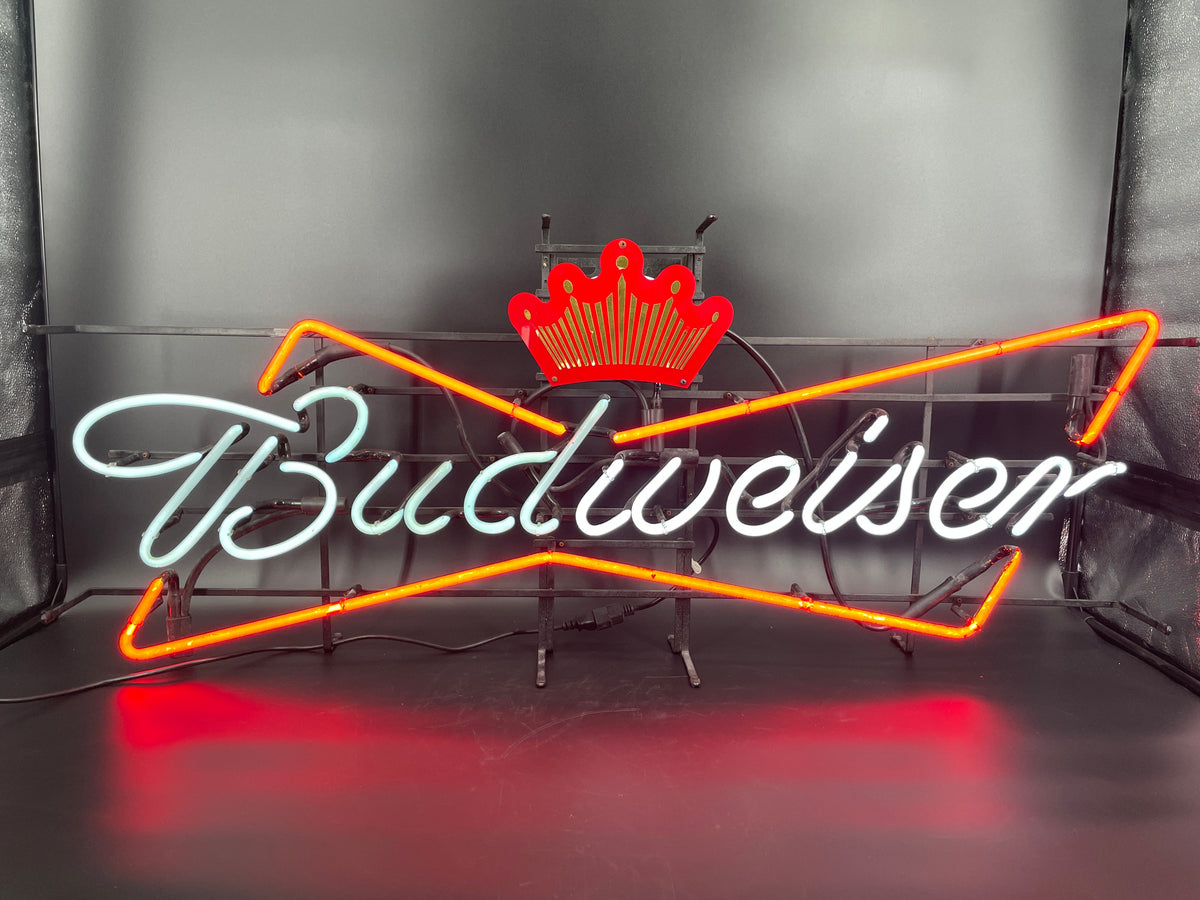 Large Budweiser Neon Sign