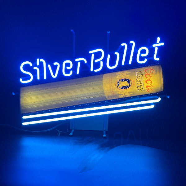Coors Silver Bullet Neon Sign