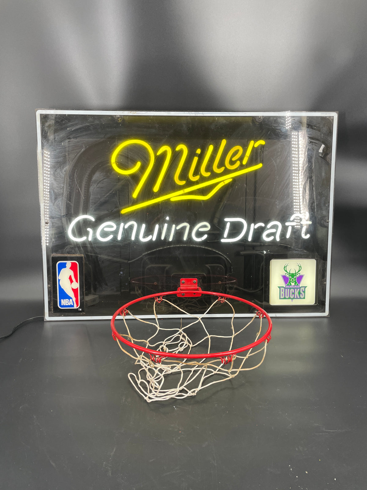 MGD Milwaukee Bucks Basketball Neon Sign