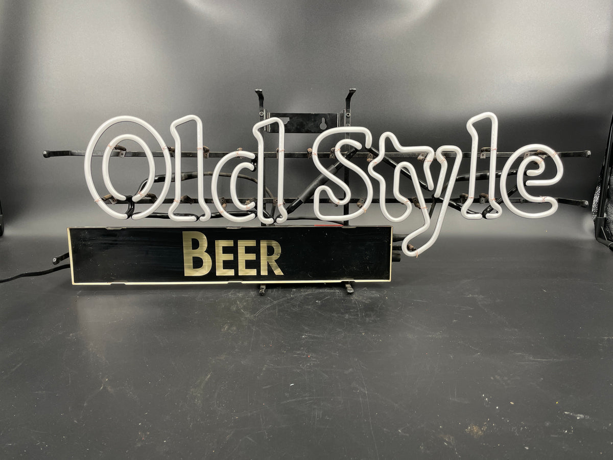 Old Style Beer Neon Sign