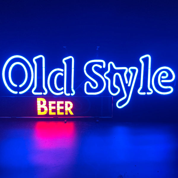 Old Style Beer Neon Sign