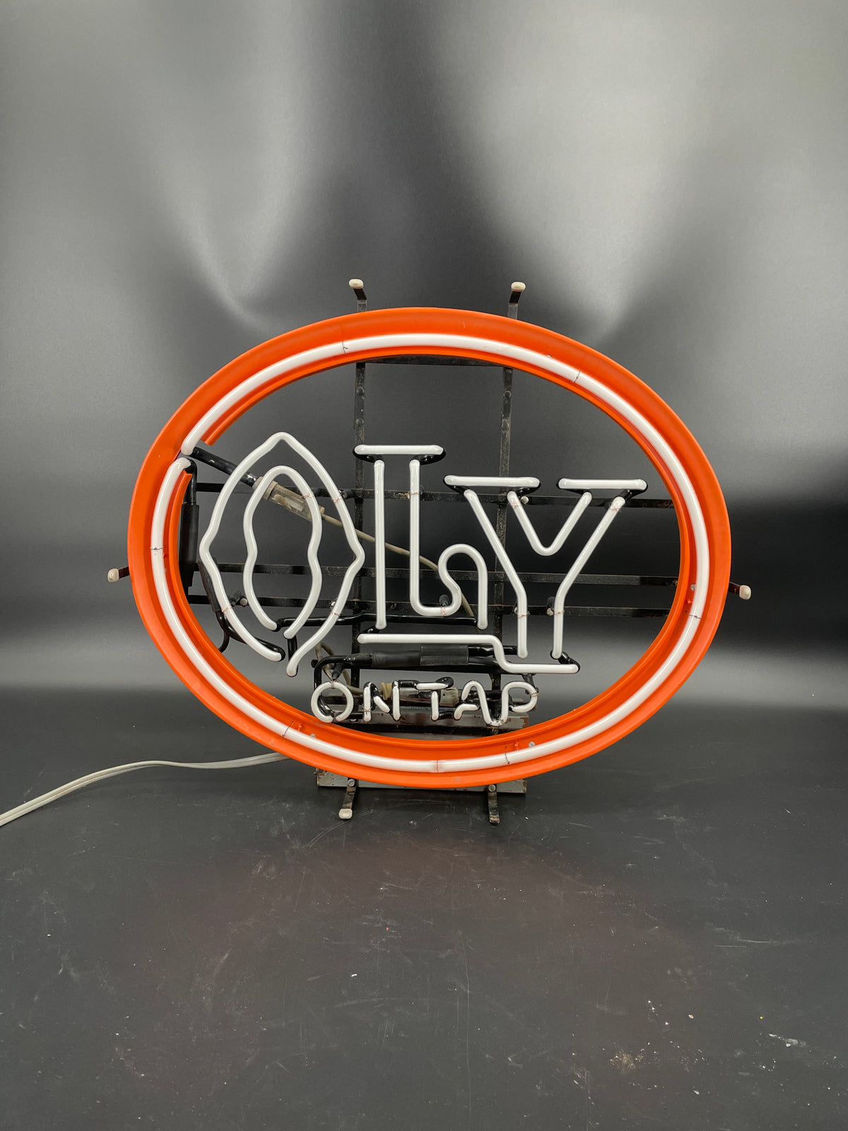 OLY On Tap Neon Sign