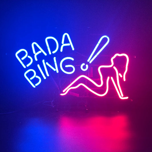The Sopranos Bada Bing! Neon Sign