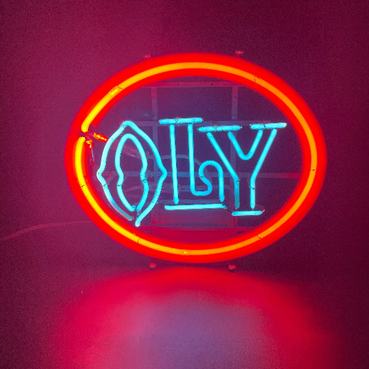 OLY Neon Sign