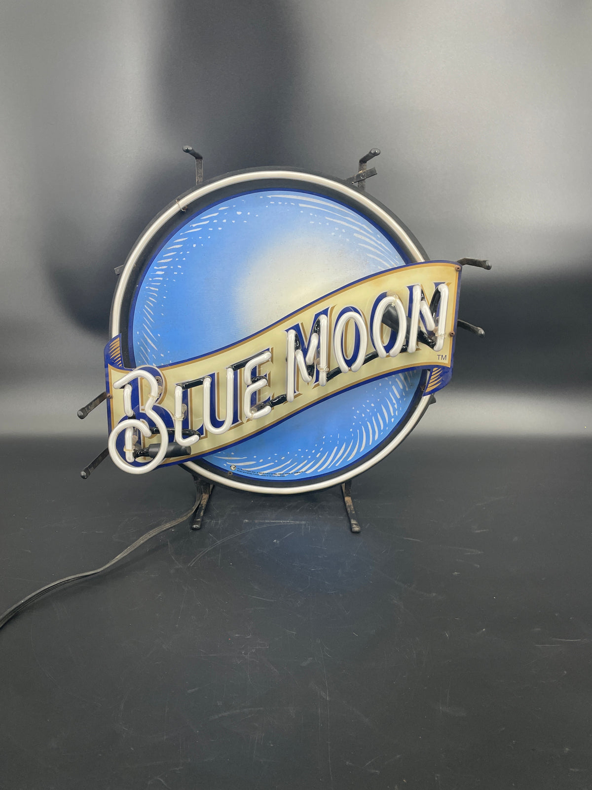 Blue Moon Neon Sign