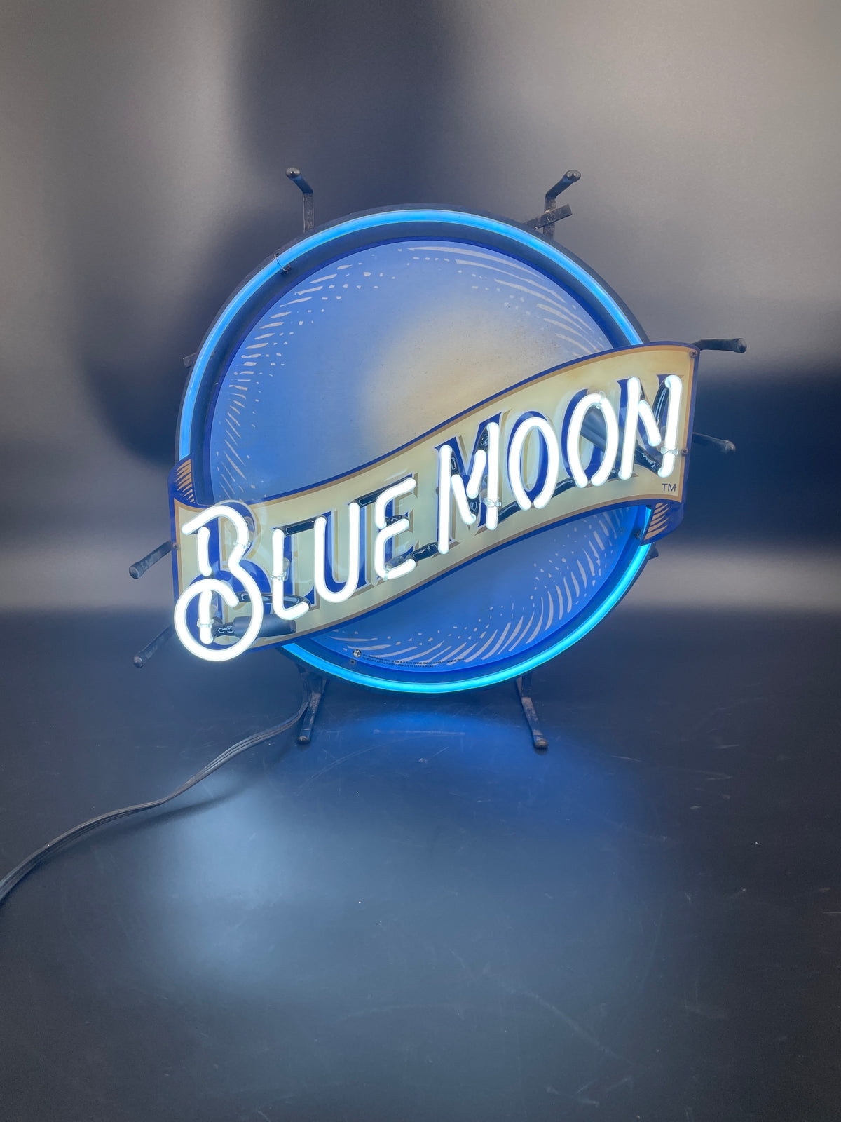 Blue Moon Neon Sign