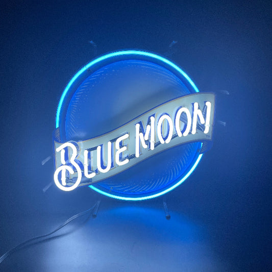 Blue Moon Neon Sign