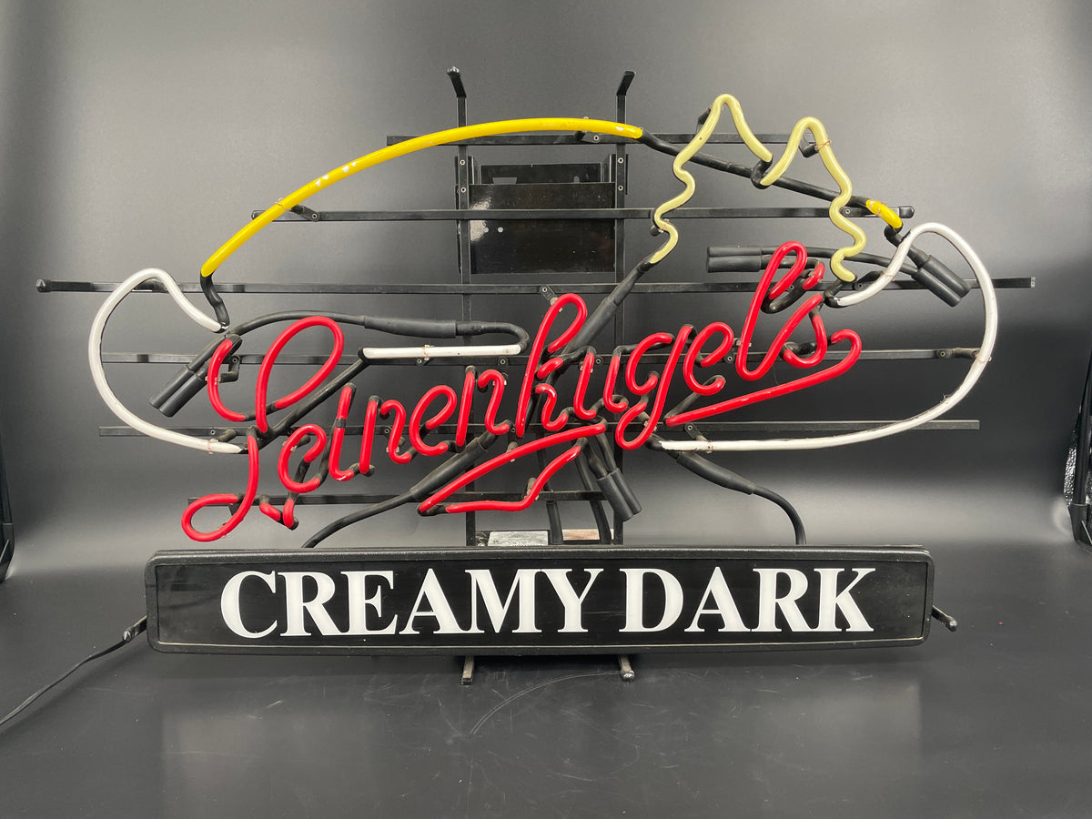Leinenkugel Canoe Creamy Dark Neon Sign