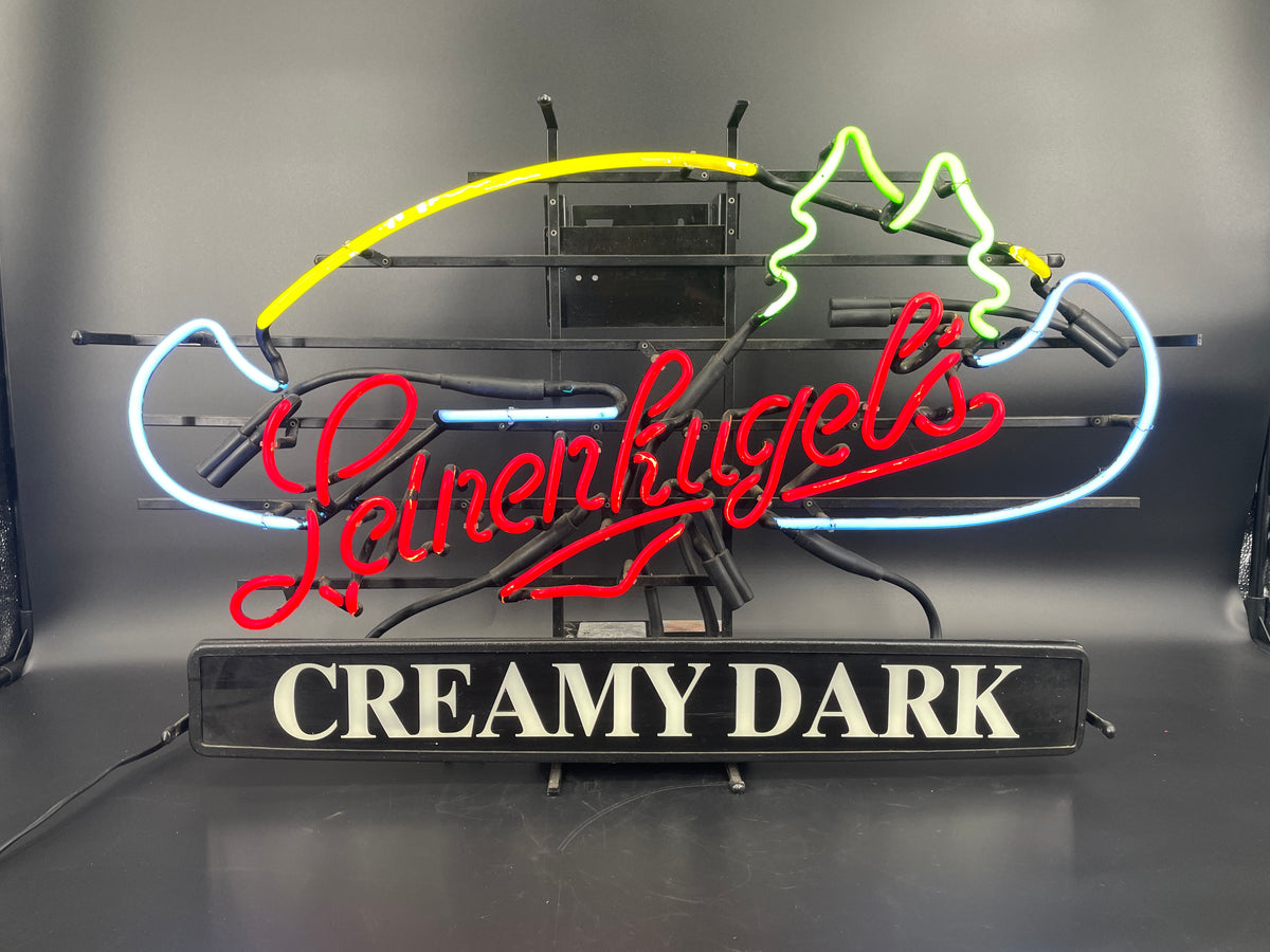 Leinenkugel Canoe Creamy Dark Neon Sign