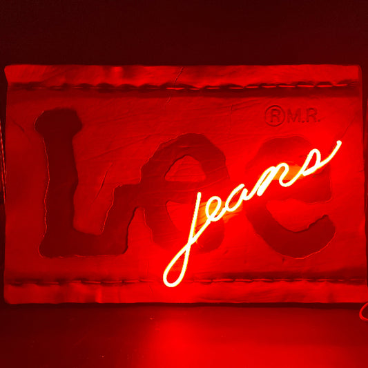 Lee Jean Neon Sign